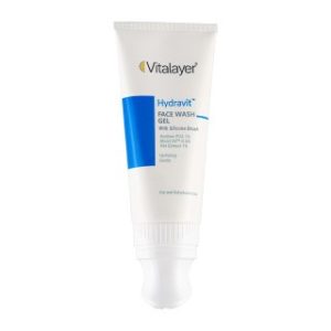 ژل شستشوی صورت ویتالیر مدل Hydravit مناسب پوست خشک حجم 200 میلی لیتر